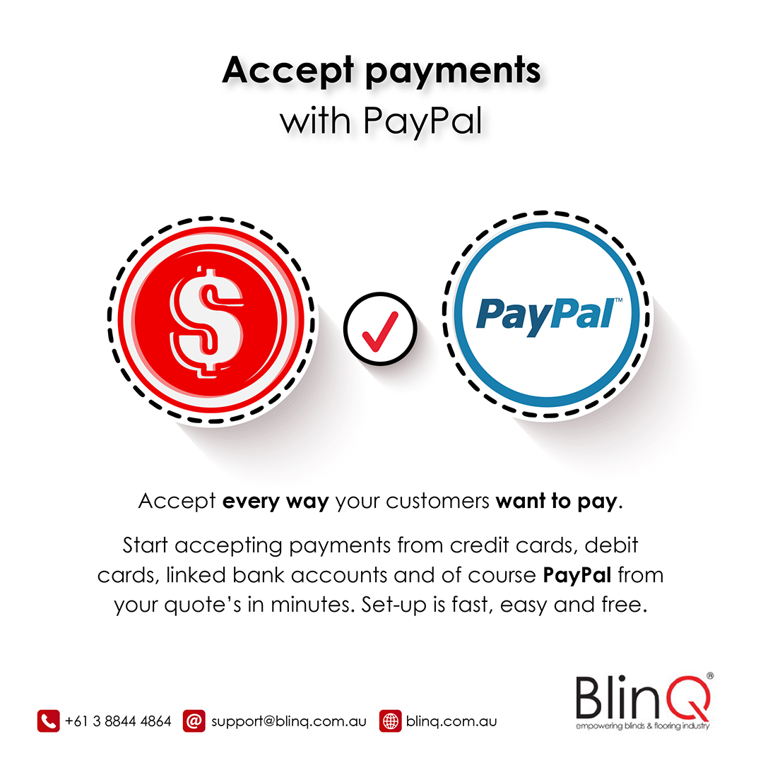 Accept payments with PayPal