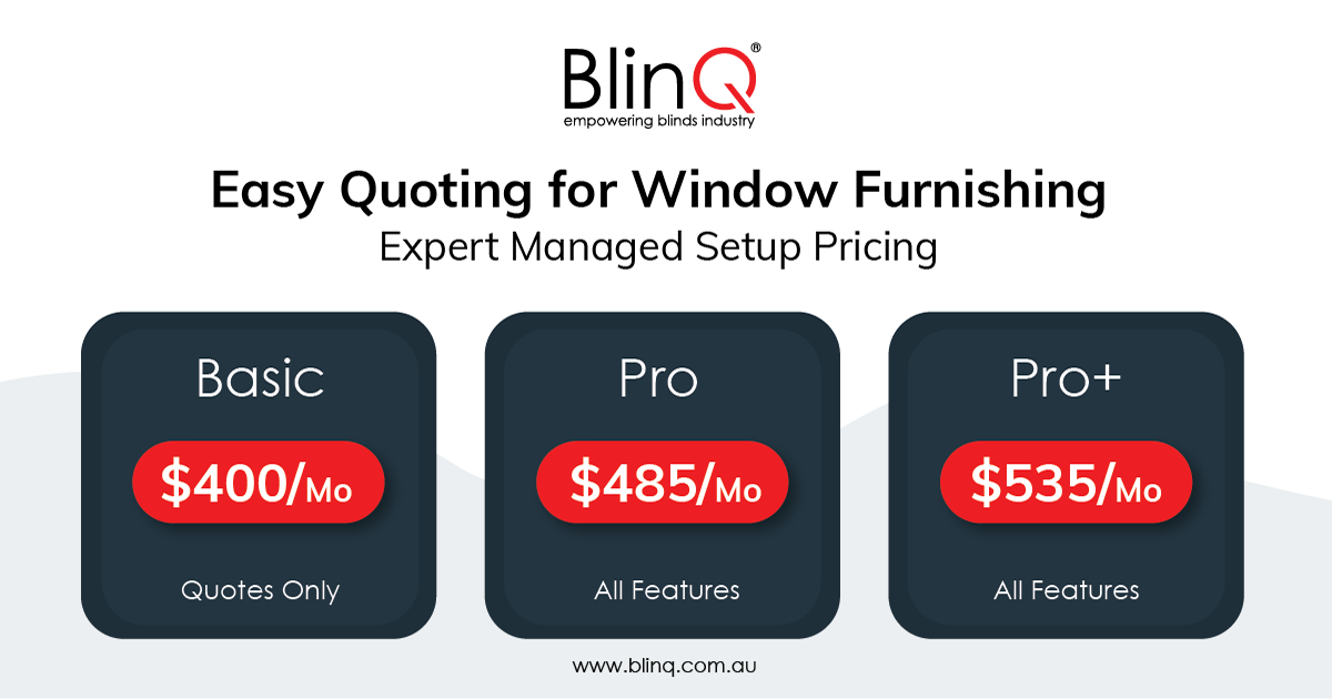 Easy Quoting for Window Furnishing