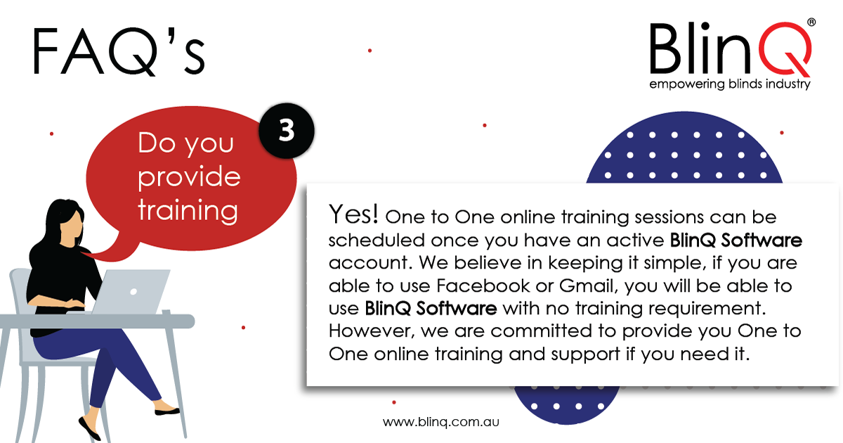 FAQ's | Do you provide training?