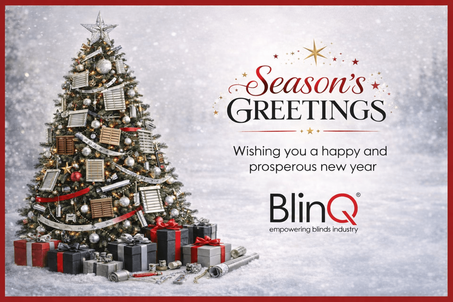 Grateful for Your Trust — Wishing You a Joyful Christmas & New Year