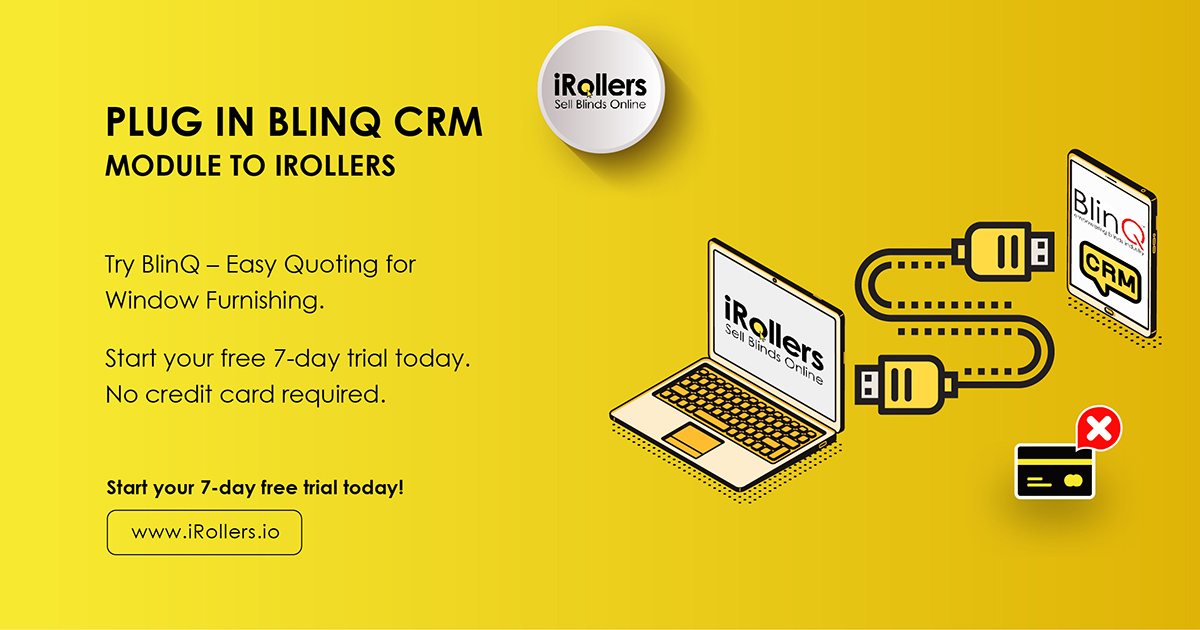Plug in BlinQ CRM module to iRollers
