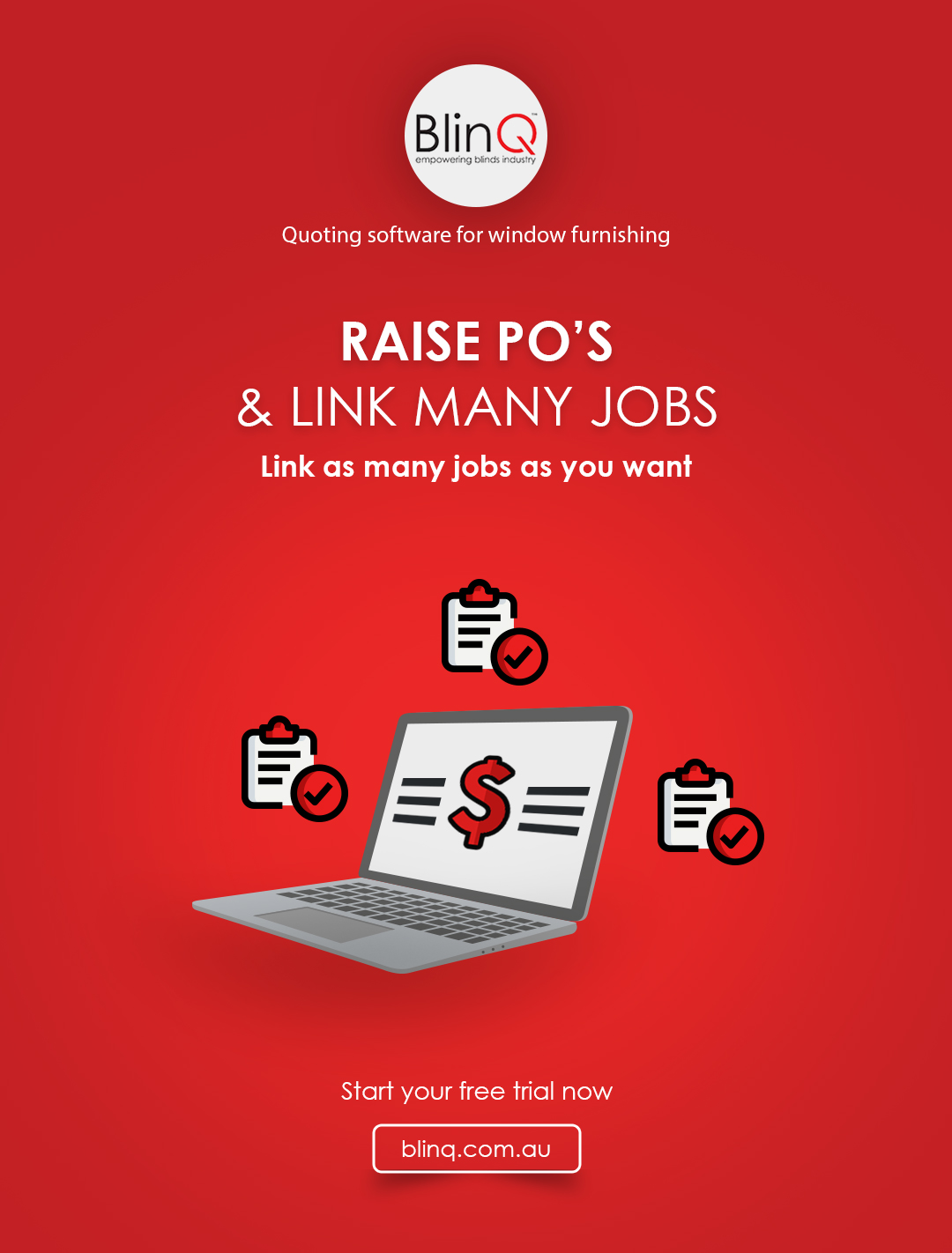 Raise POâ€™s & link many jobs